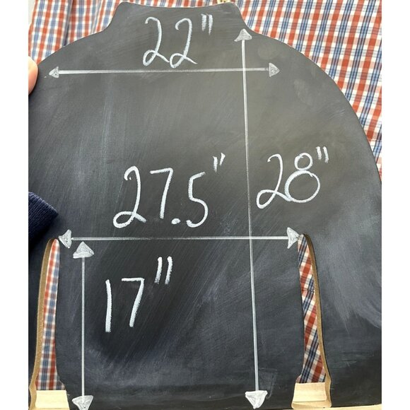 IZOD Men’s Long Sleeve Button Down Dress Shirt Orange/Blue Checked Size 2XL - Picture 8 of 9